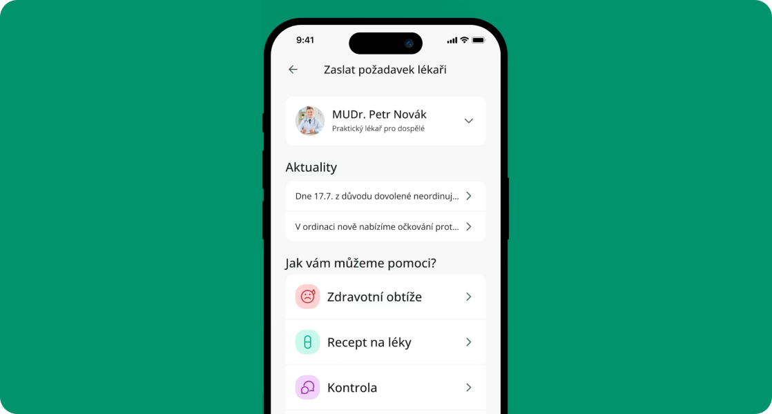 Verwaltung von Patientenanfragen in einer digitalen Gesundheitsplattform